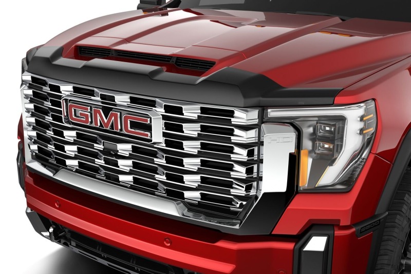GMC Sierra 2500 Hood Deflector - Husky Liners - Aeroskin - Smoke - 2024+